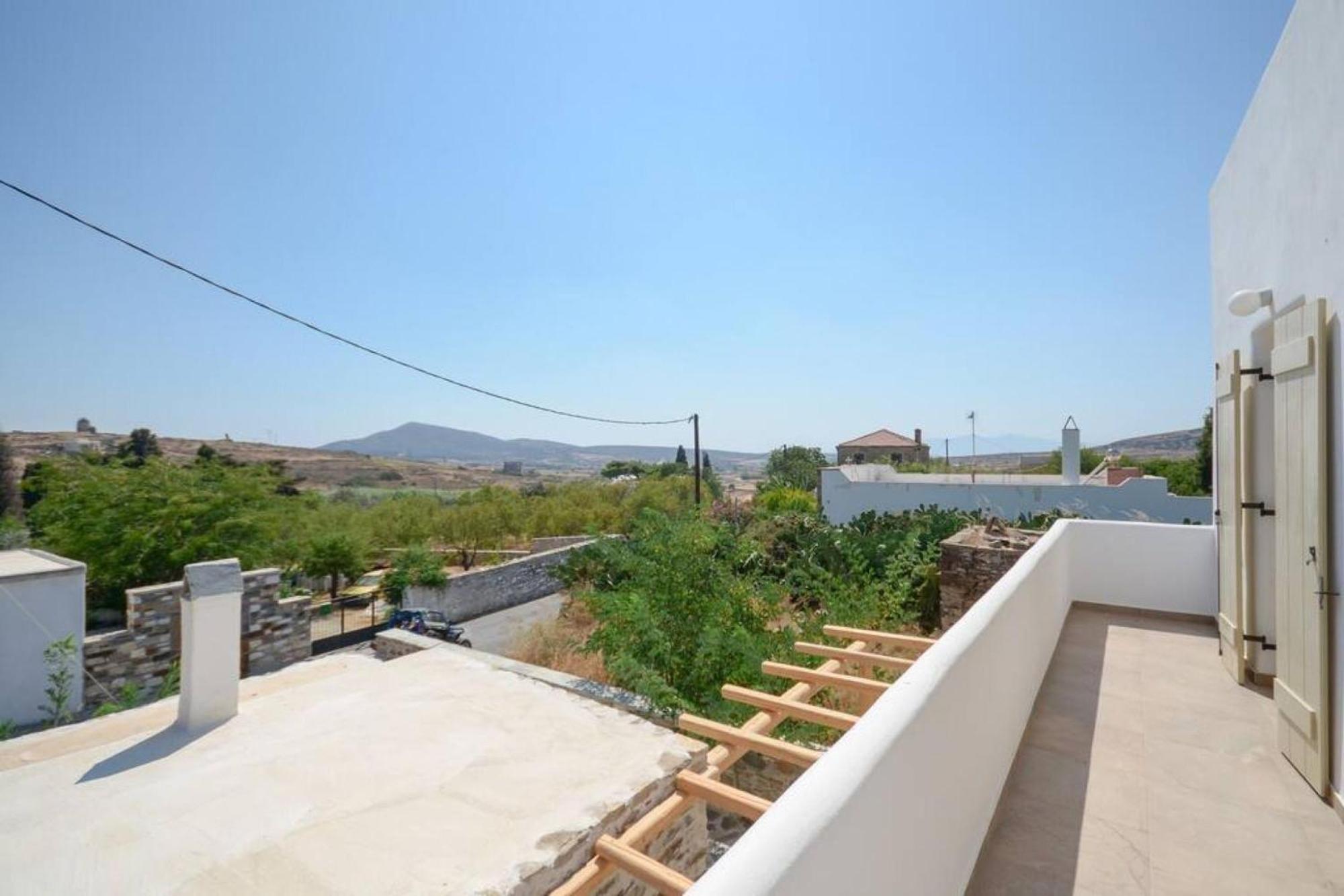 Villa Anthemion Naxos With Outdoor Jacuzzi Ano Sangrion Bagian luar foto