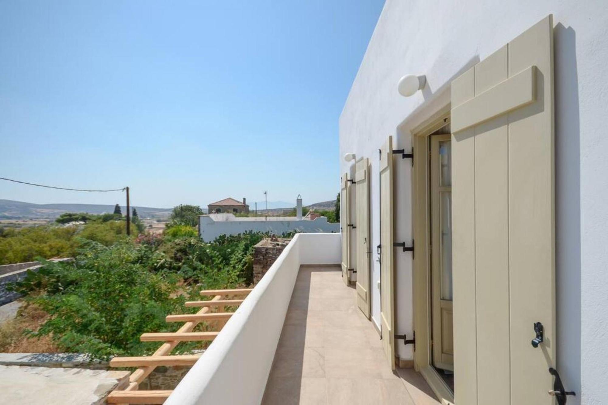 Villa Anthemion Naxos With Outdoor Jacuzzi Ano Sangrion Bagian luar foto