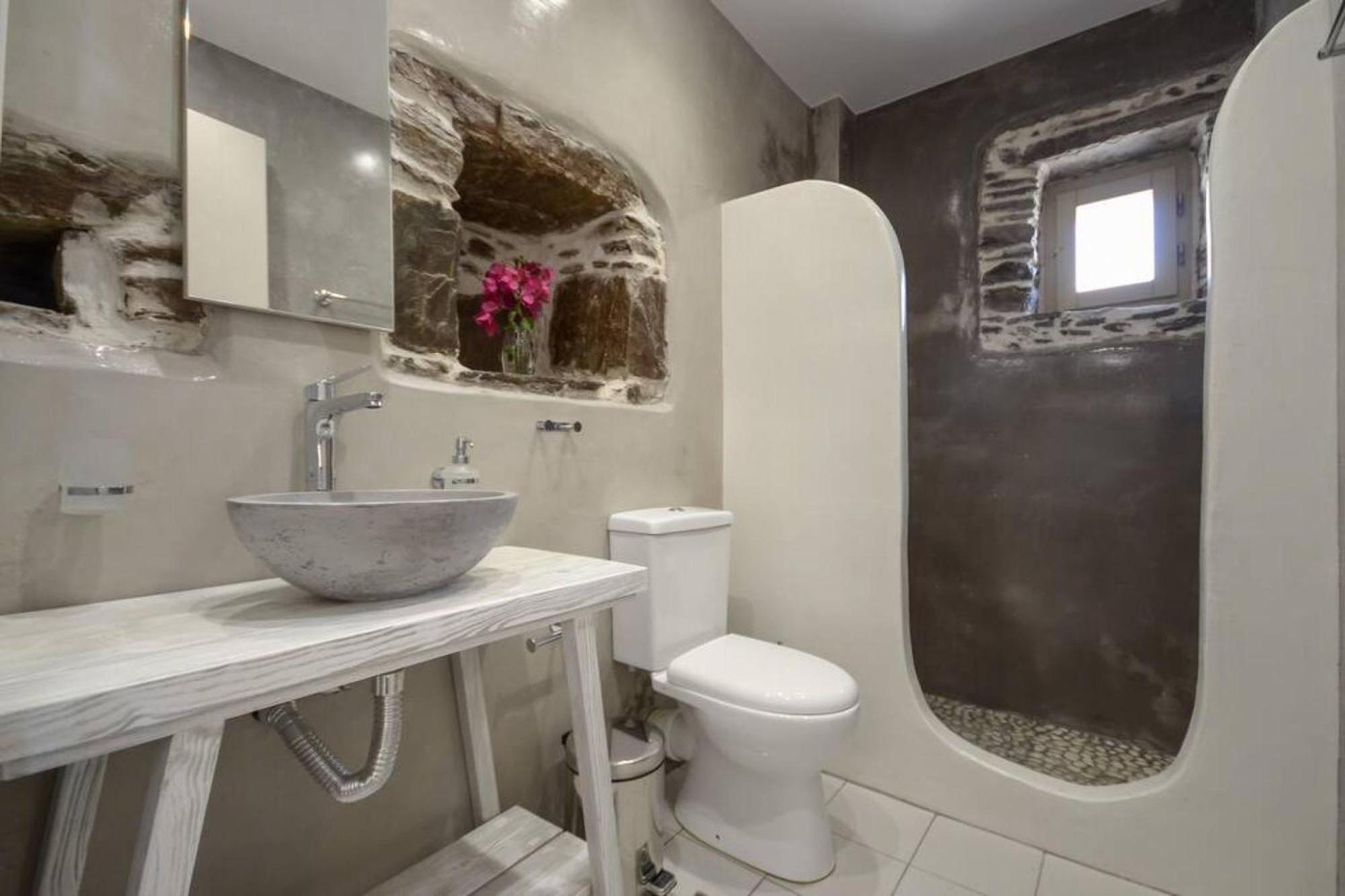 Villa Anthemion Naxos With Outdoor Jacuzzi Ano Sangrion Bagian luar foto