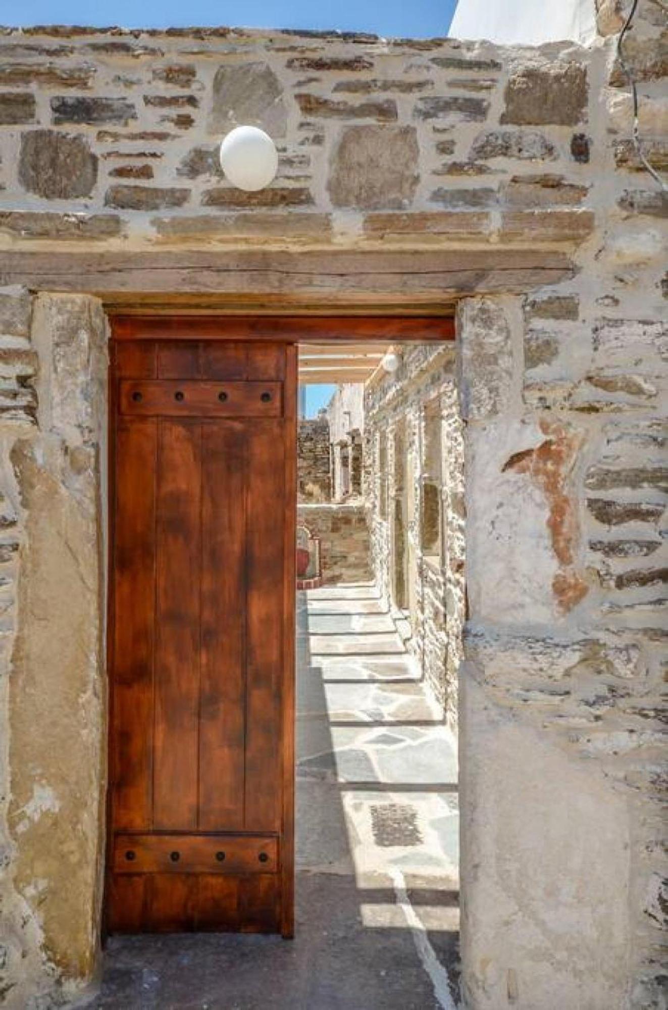 Villa Anthemion Naxos With Outdoor Jacuzzi Ano Sangrion Bagian luar foto
